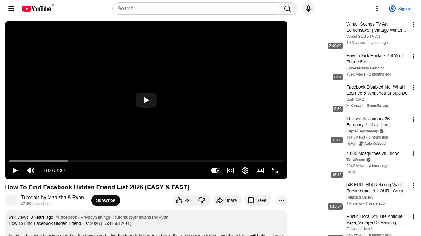 How To Find Facebook Hidden Friend List 2026 (EASY & FAST) - YouTube
